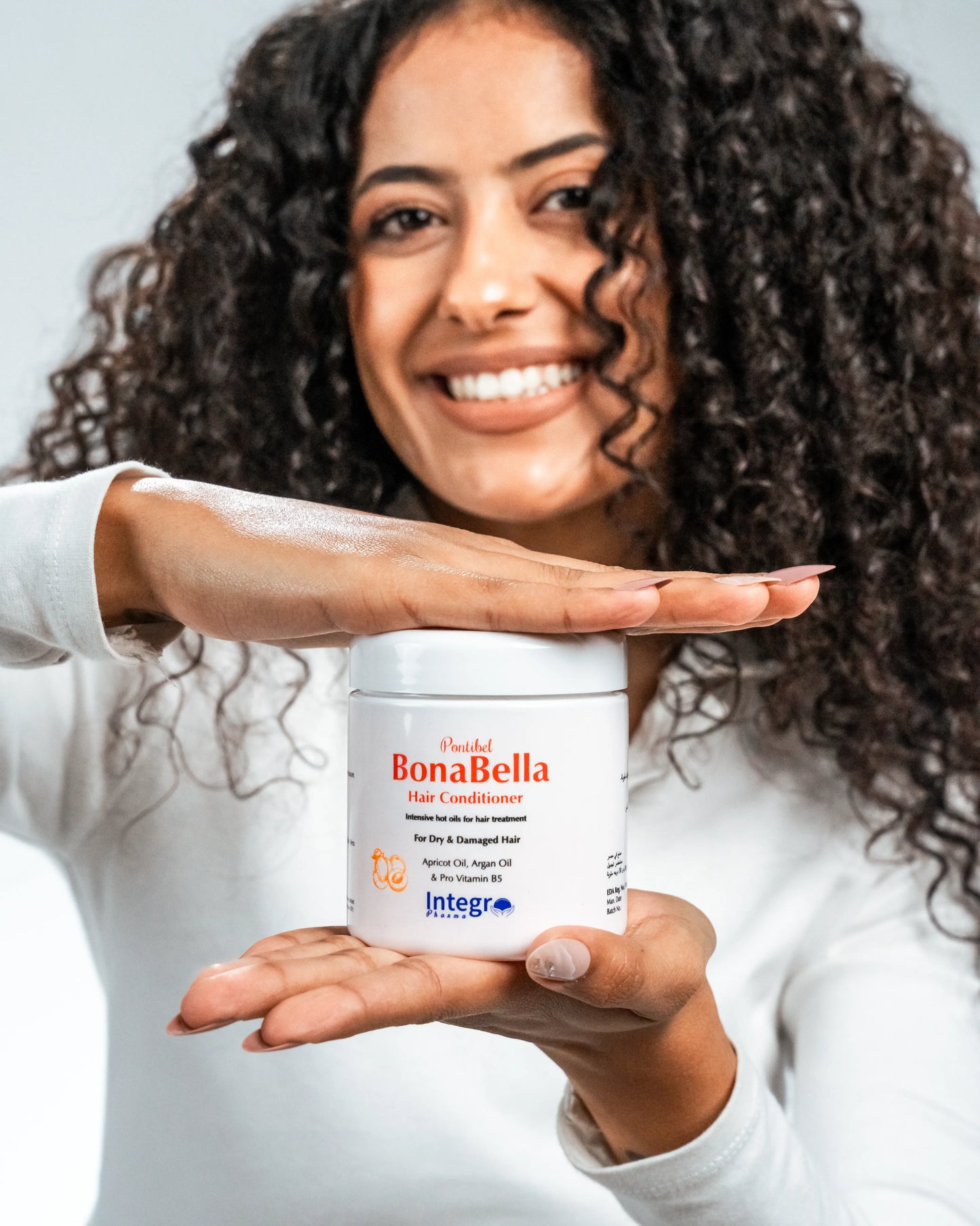 لسم شعر بزيت المشمش