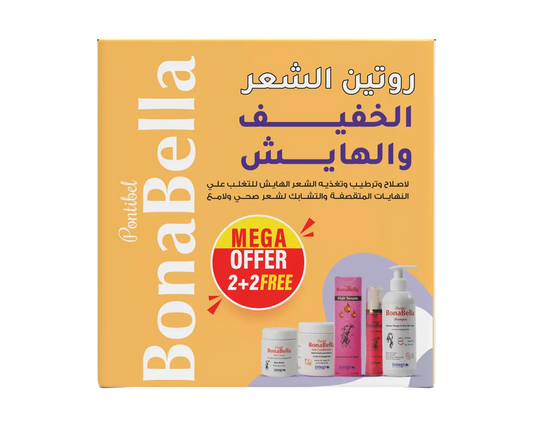BonaBella Thin and frizzy hair routine