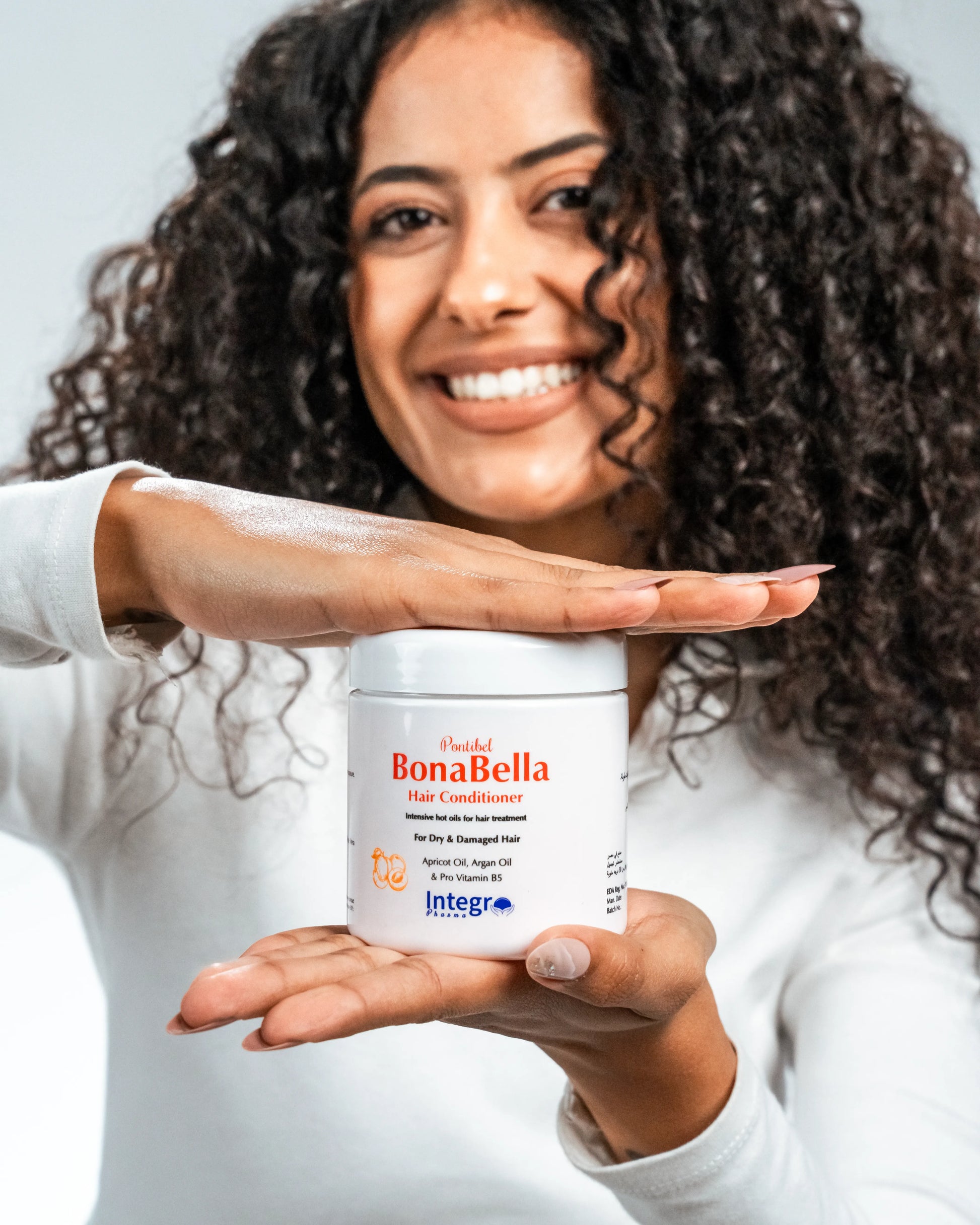 لسم شعر بزيت المشمش