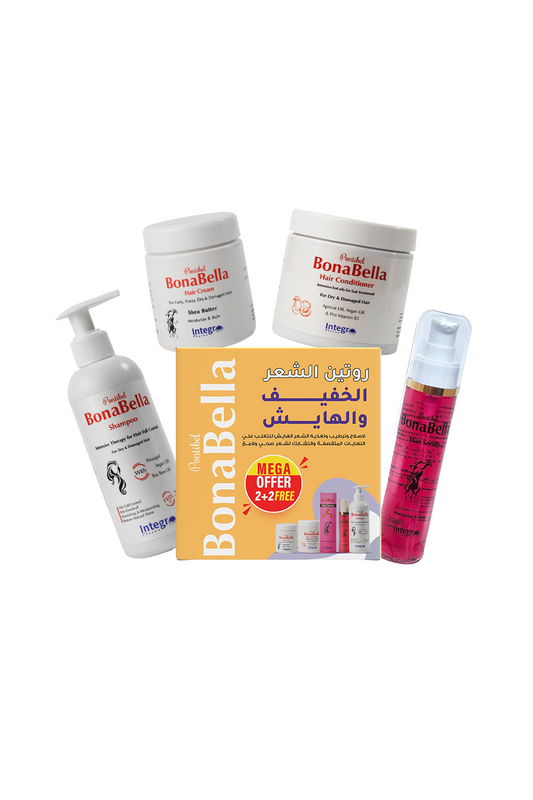 روتين العناية بشعر بونابيلا الخفيف والمجعد