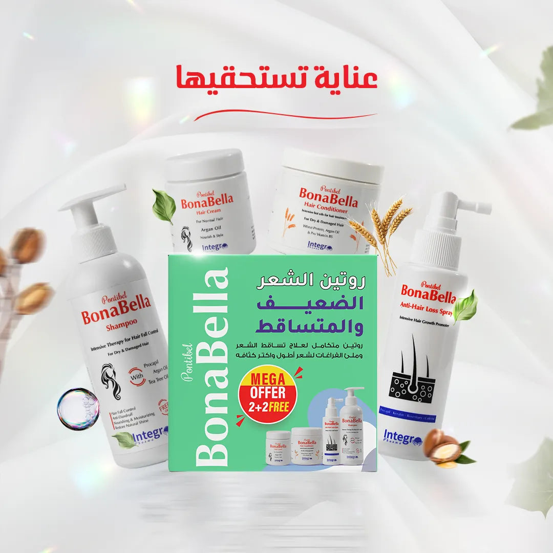 مجموعة بونابيلا للشعر الضعيف والمتساقط